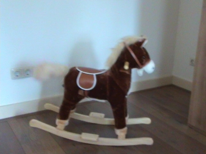 Hobbelpaardje bruin