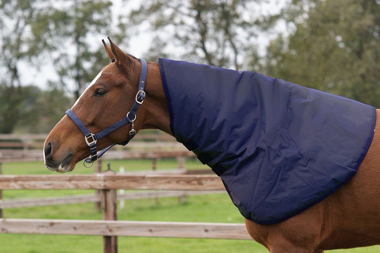 Losse hals 200 gram voering blauw