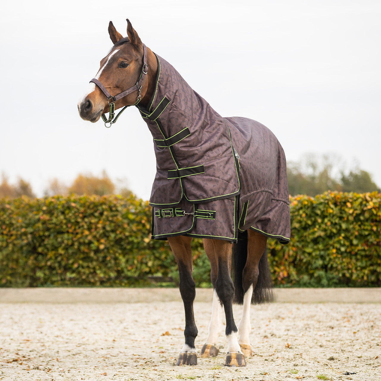 Regendeken 1200D turnout collection 150gr afneembare hals drifwoud