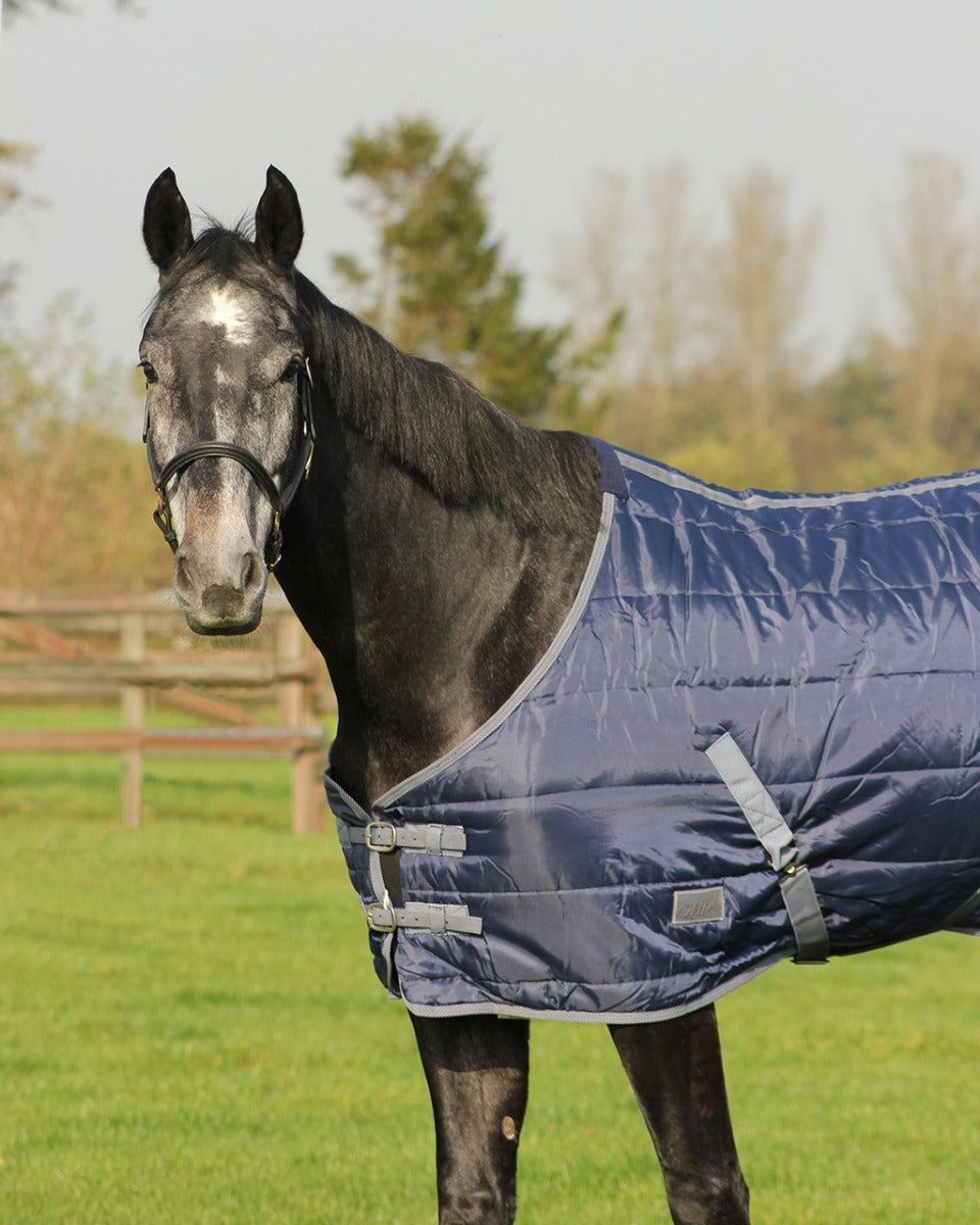 Staldeken nylon donkerblauw 300gram paardendeken