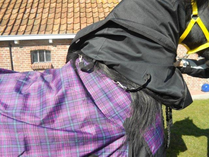 Losse hals 0 gram kleur zwart.