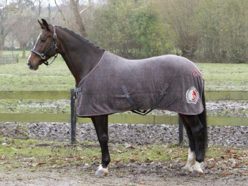 Fleecedeken dark gull gray.