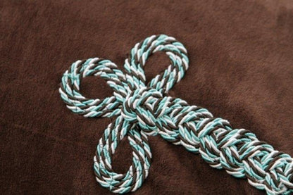 Couverture polaire pour cheval, fougère.