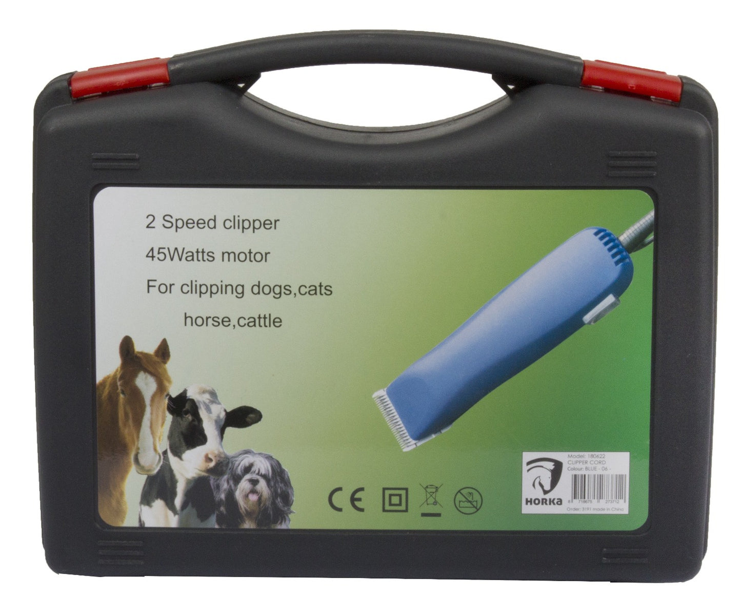 Lyts profesjoneel skearmes mei snoer