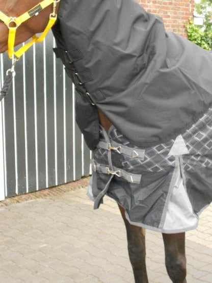 Losse hals 200 gram voering blauw