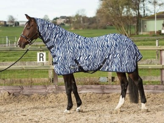 Vliegendeken mesh met hals &amp singels