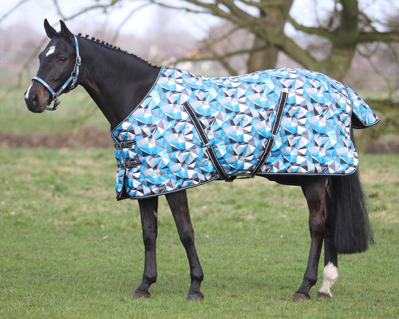 Staldeken Nylon 300 gram Ice blue