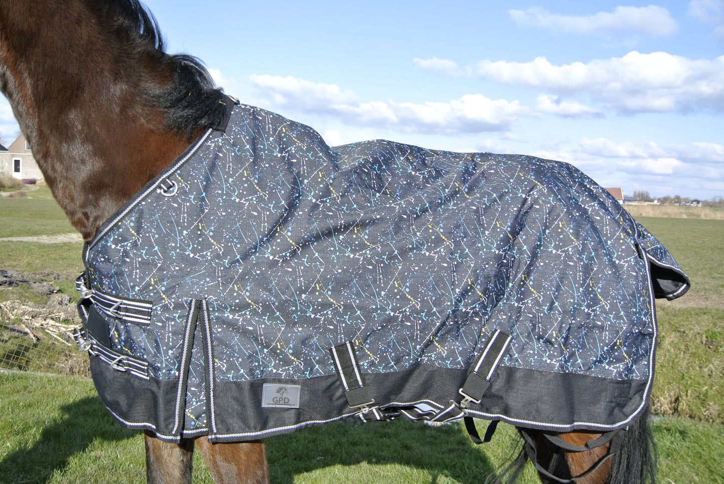 Buitendeken Regendeken luxe o gram spetter