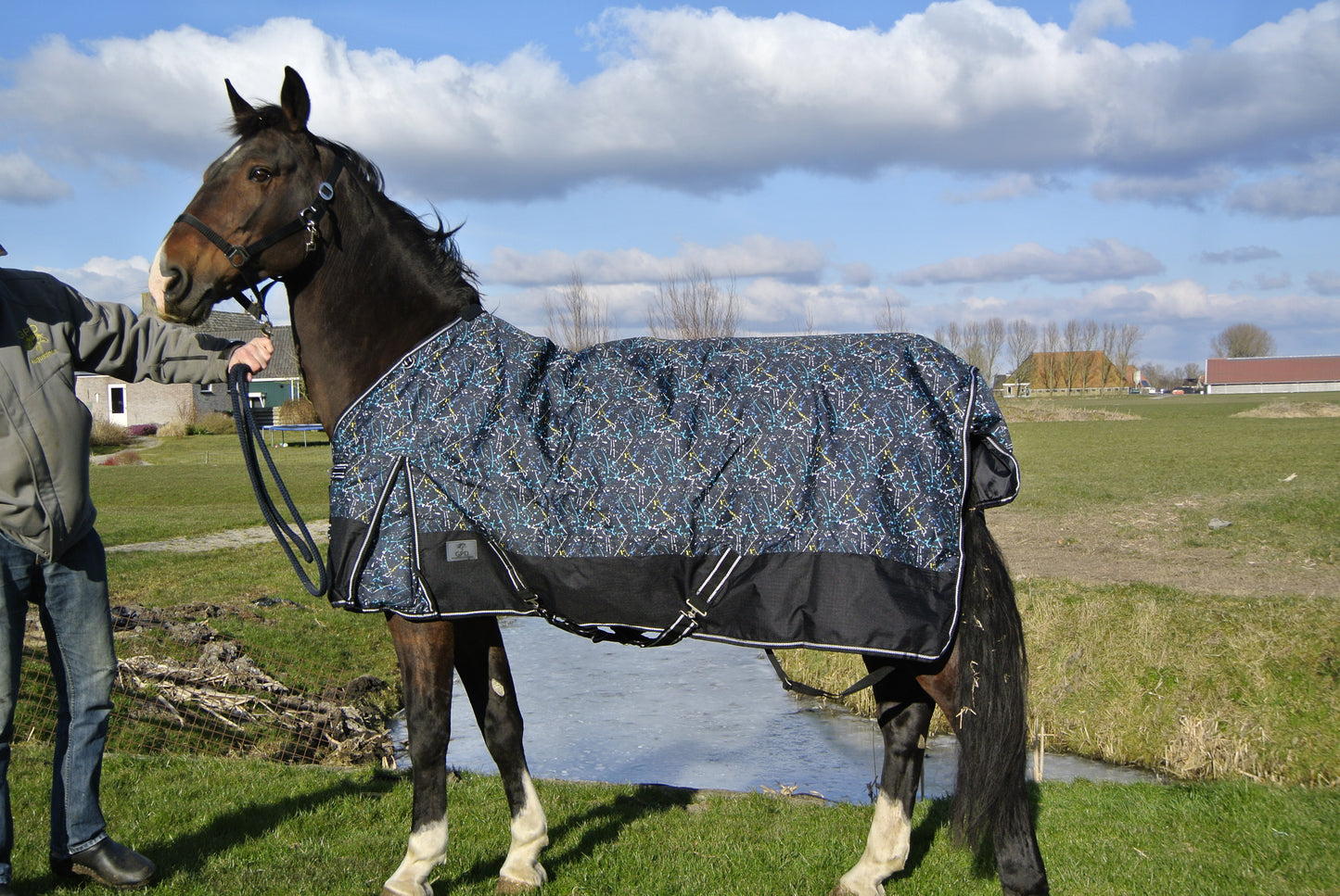 Buitendeken Regendeken luxe o gram spetter