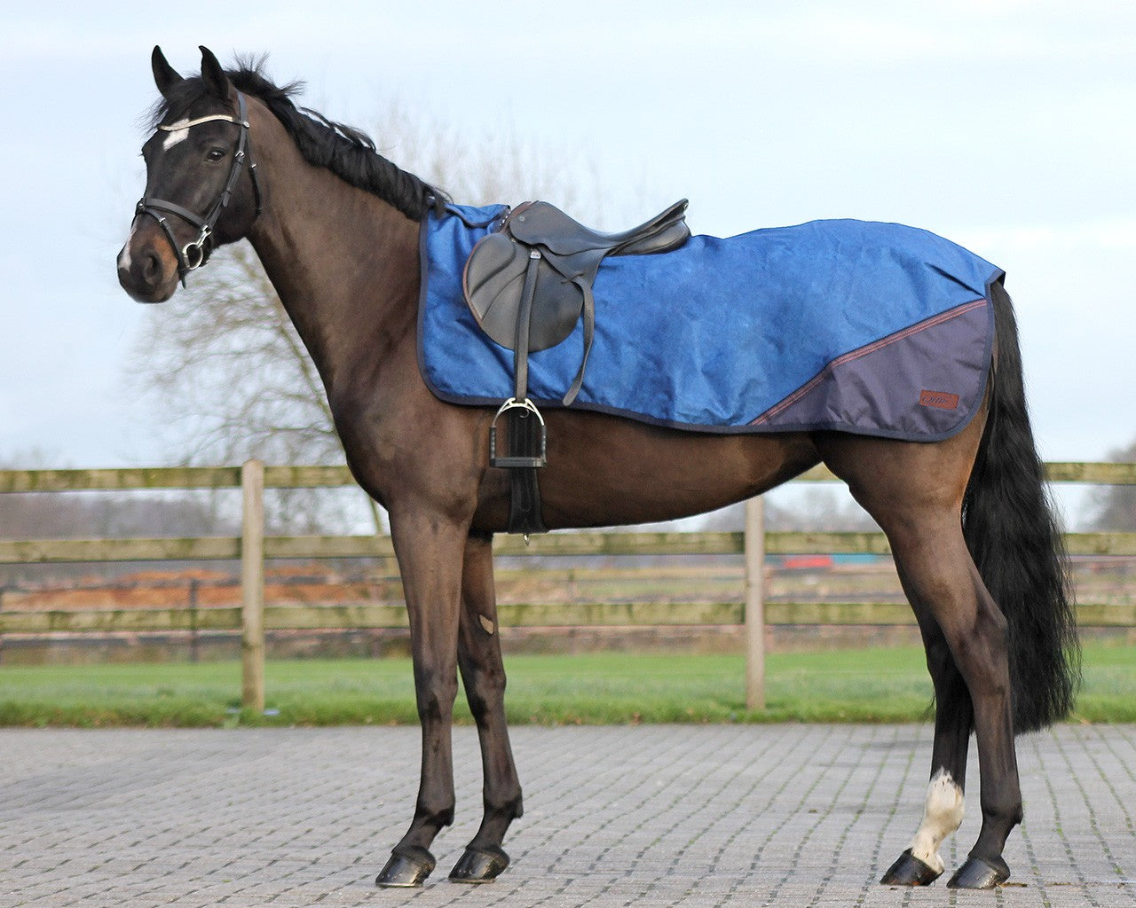 Uitrijdeken turnout luxe fleece Baroque