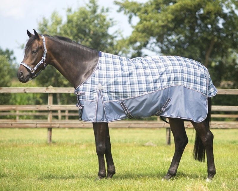 Regendeken luxe 0 gram met fleecevoering check