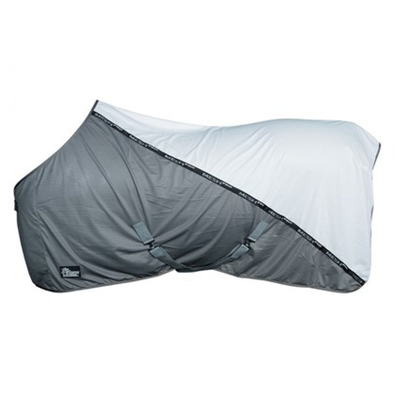 Mesh-Pro deken grijs harry horse vliegendeken/coolerdeken