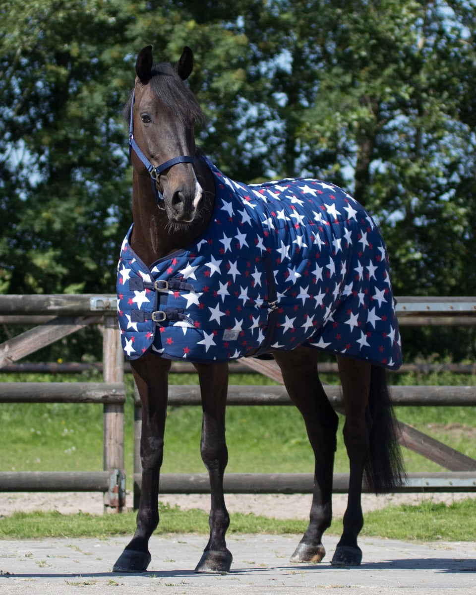 Staldeken Nylon 300 gram Star paardendeken