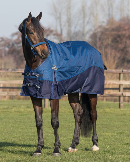 COUVERTURE IMPERMÉABLE DE LUXE 450 GRAMMES À MOTIFS DE CHEVAL