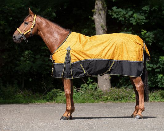 Regendeken turnout de luxe met fleecevoering Sunflower