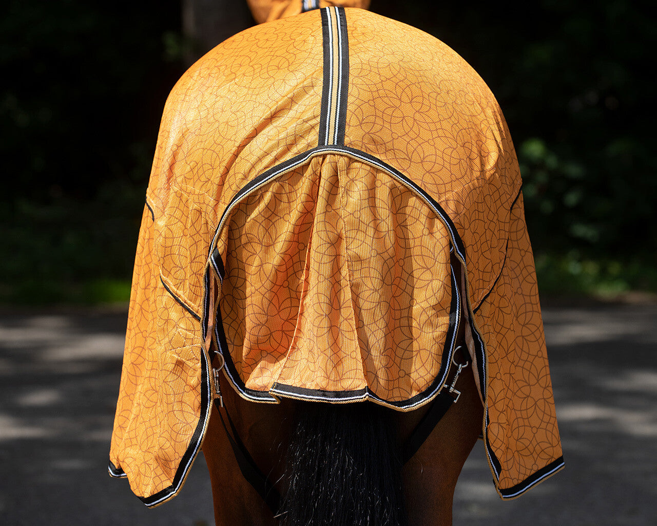 Couverture anti-mouches pour le cou et chapeau Tournesol