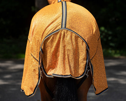 Couverture anti-mouches pour le cou et chapeau Tournesol