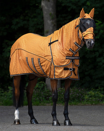 Couverture anti-mouches pour le cou et chapeau Tournesol