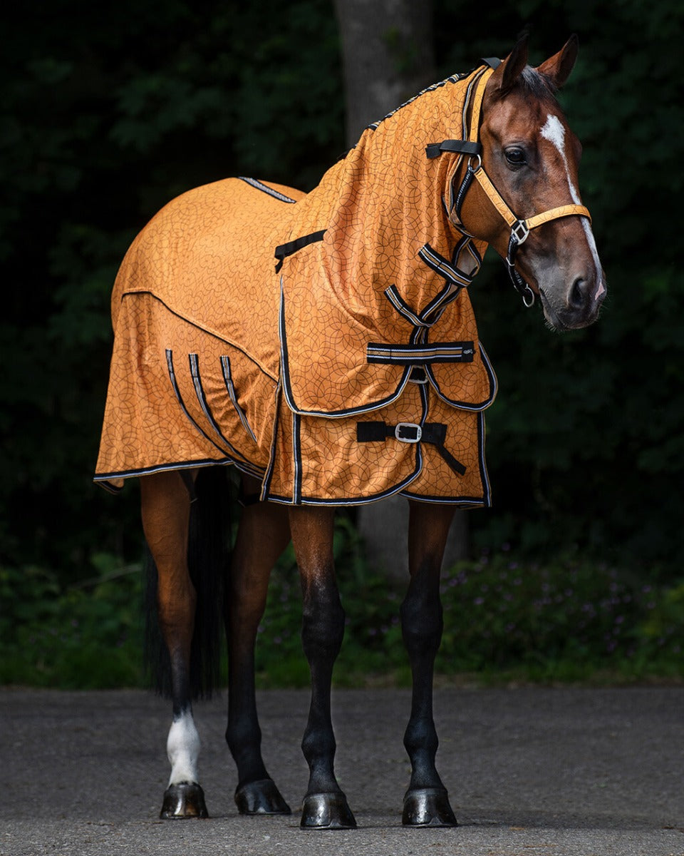 Couverture anti-mouches pour le cou et chapeau Tournesol