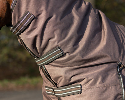 Couverture imperméable 300 grammes avec encolure fixe Crocodile Blanket.