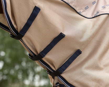 Deken vliegen met waterdichte Bovenkant en nek kleur Focus