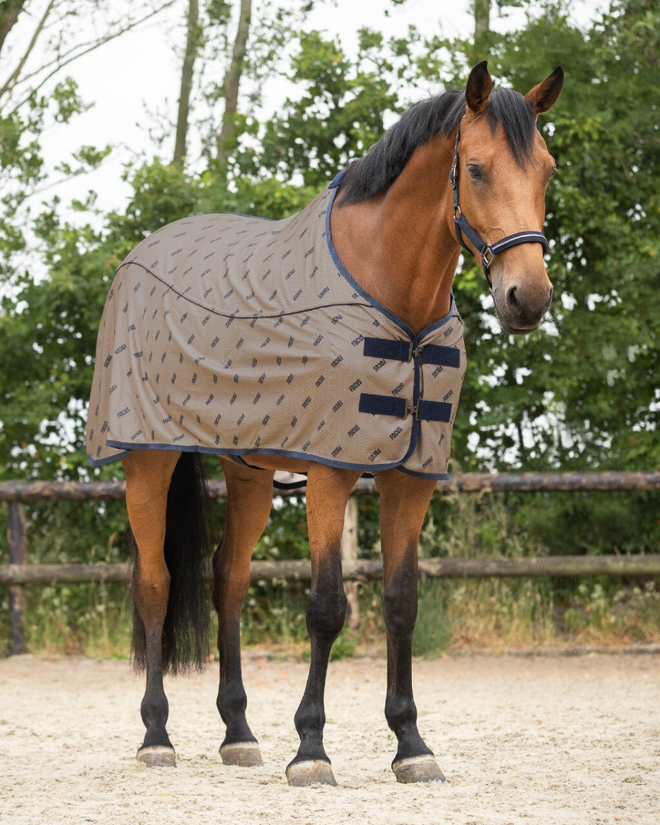 Tapis anti-mouches, focus été, taupe