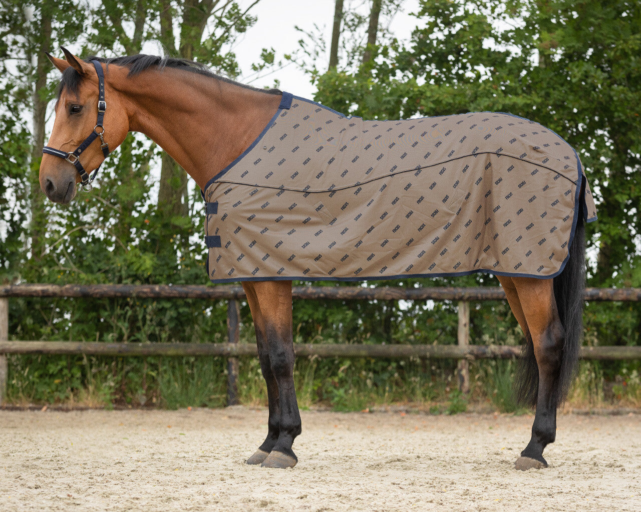 Tapis anti-mouches, focus été, taupe