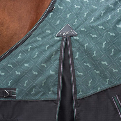 Couverture de pluie de luxe 0 gramme avec doublure polaire 1200D Émeraude