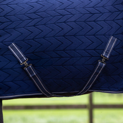 Fleecedeken Embossed met afneembare hals