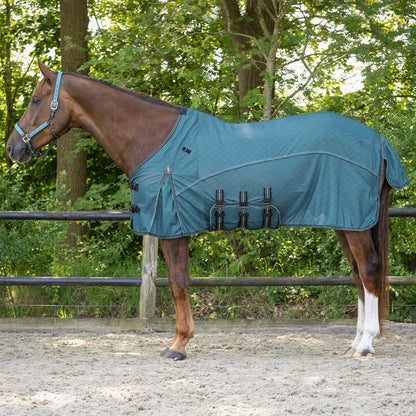 Fleandekken hals en hoed Ocean Breeze