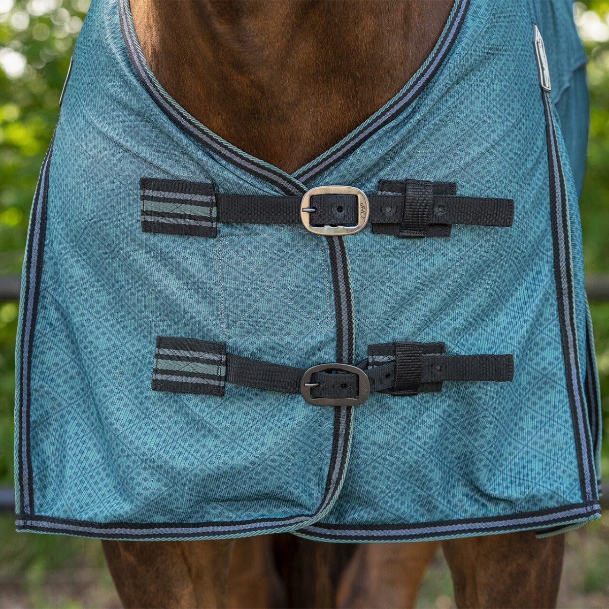 Fleandekken hals en hoed Ocean Breeze
