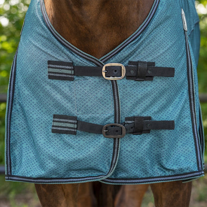Fleandekken hals en hoed Ocean Breeze
