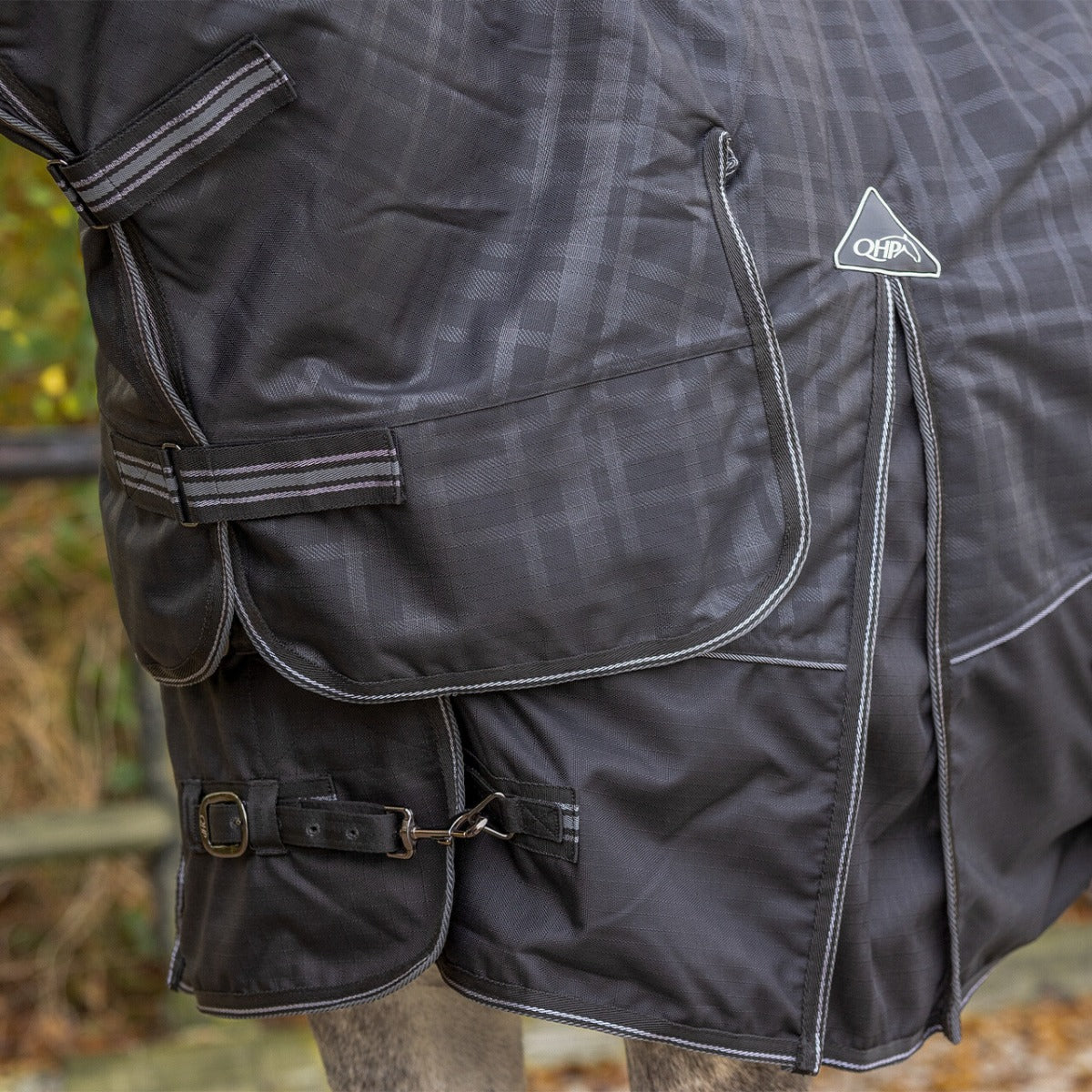 Regendeken 1200D turnout collection met hals 300 gram