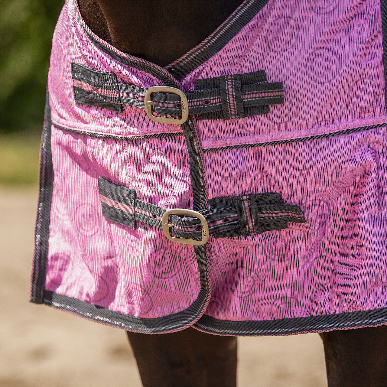 Vliegendeken collection nek+hoed Cheery pink