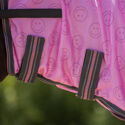 Vliegendeken collection nek+hoed Cheery pink