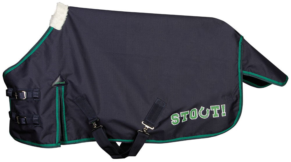 Couverture imperméable 0 gramme STOUT ! Cheval Harry vert